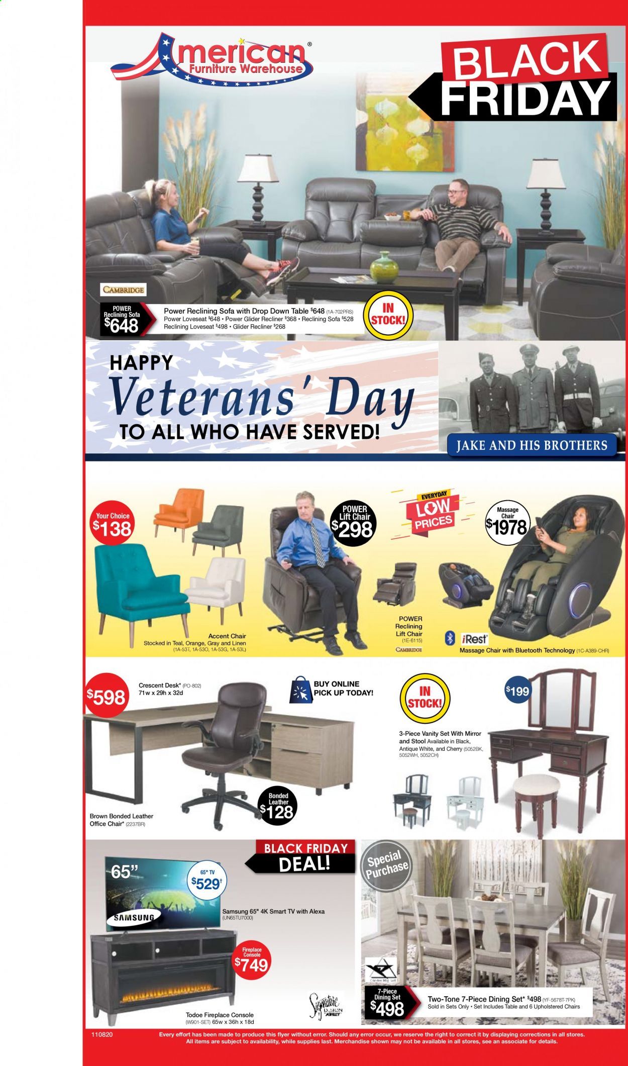 American Furniture Warehouse (AZ) Weekly Ad Flyer November 8 to November 14