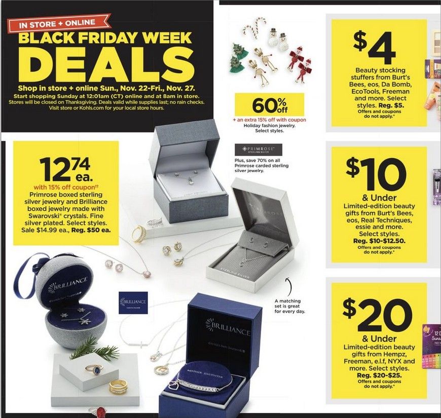 Kohls Black Friday Ad 2020 BROWSE all 72 Pages of the Ad!