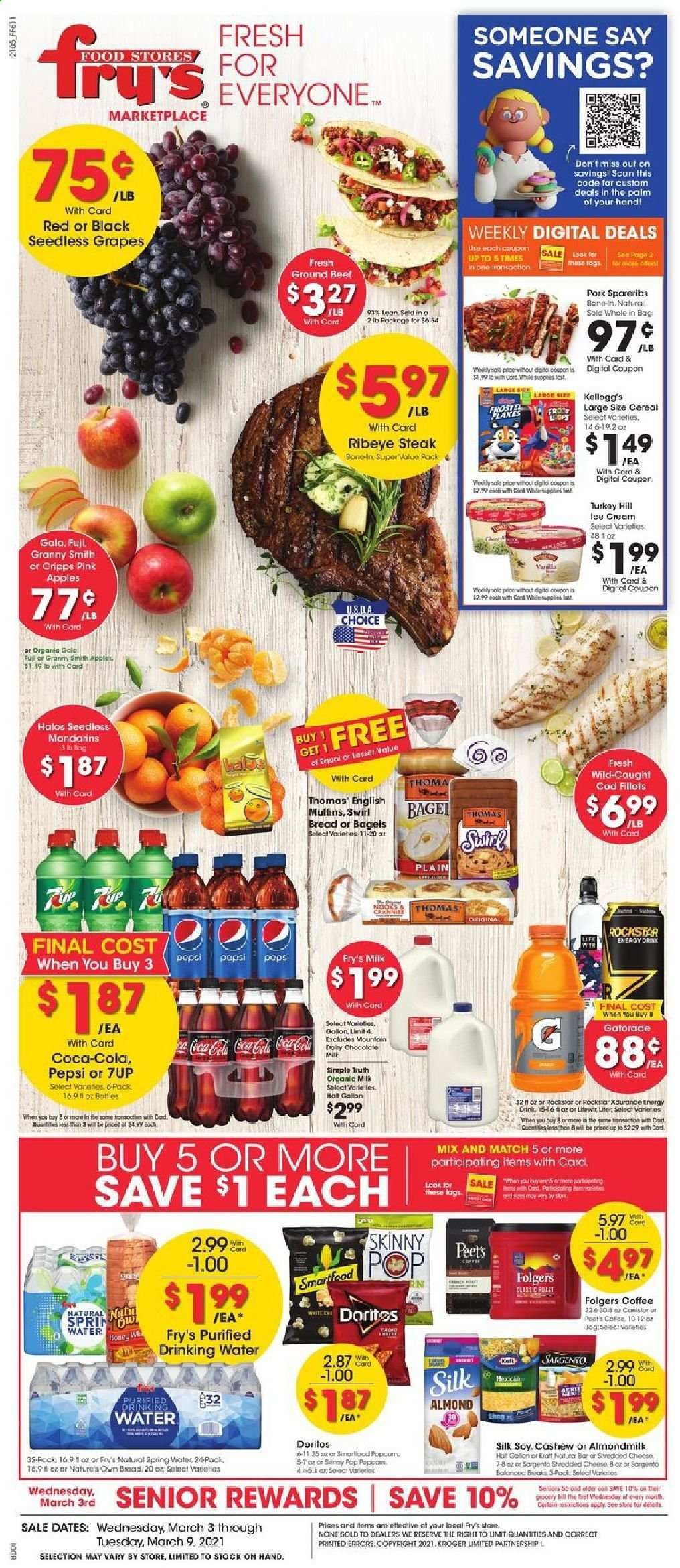 Fry’s (AZ) Weekly Ad Flyer March 3 to March 9