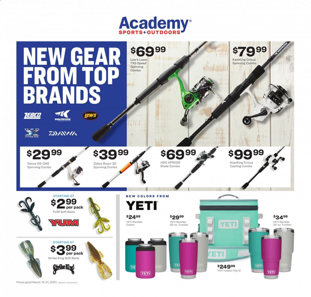Academy Sports Weekly Ad Flyer March 15 to March 21
