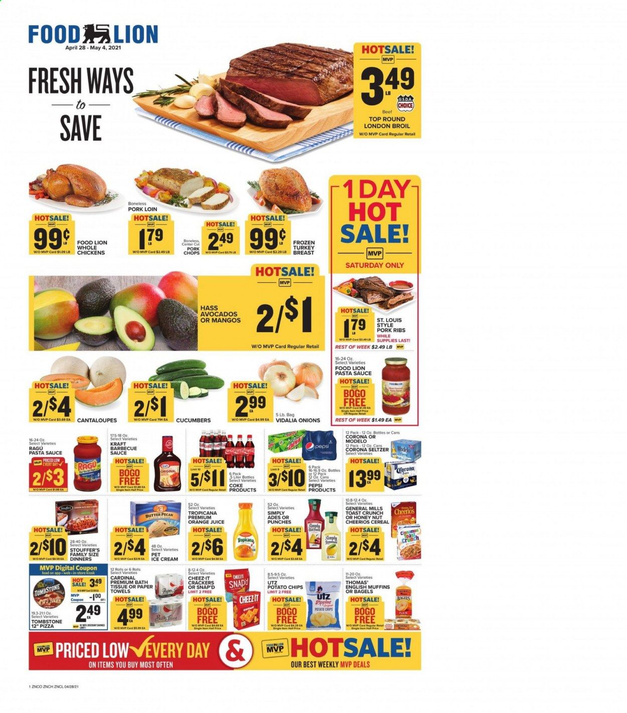 Food Lion (NC) Weekly Ad Flyer April 28 to May 4