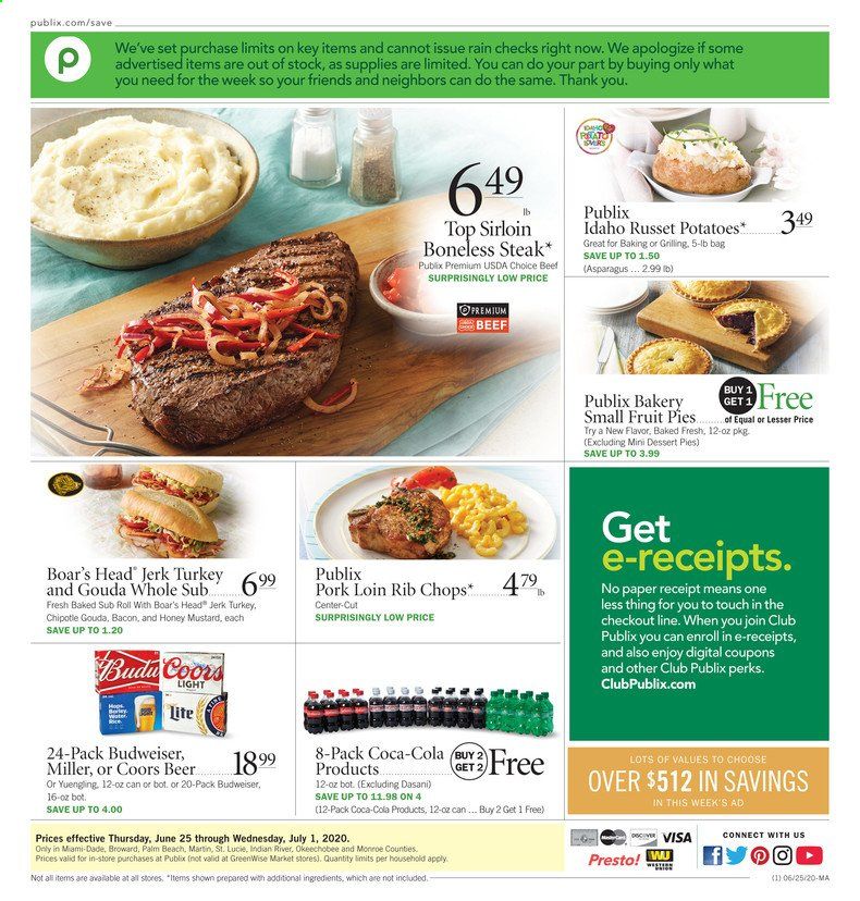 Publix Weekly Ad & Flyer June 25 to July 1